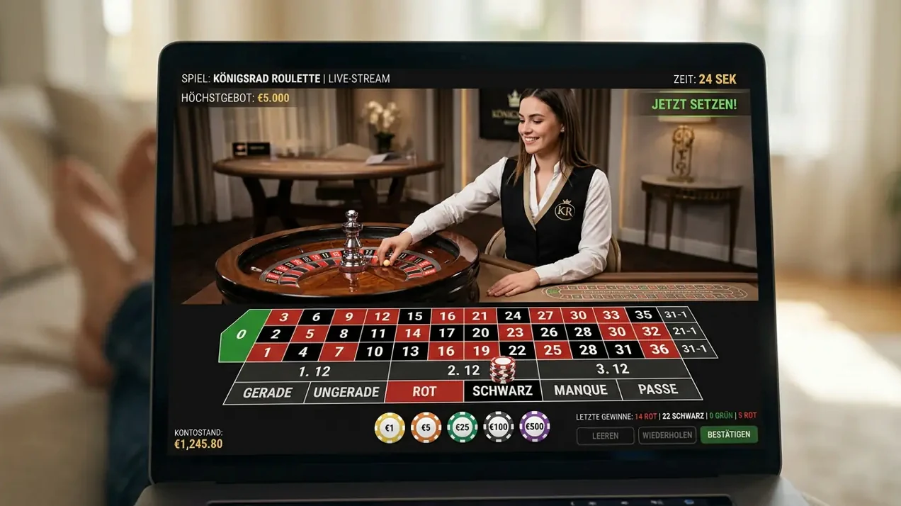 Oxi: Live Casino Tischspiele